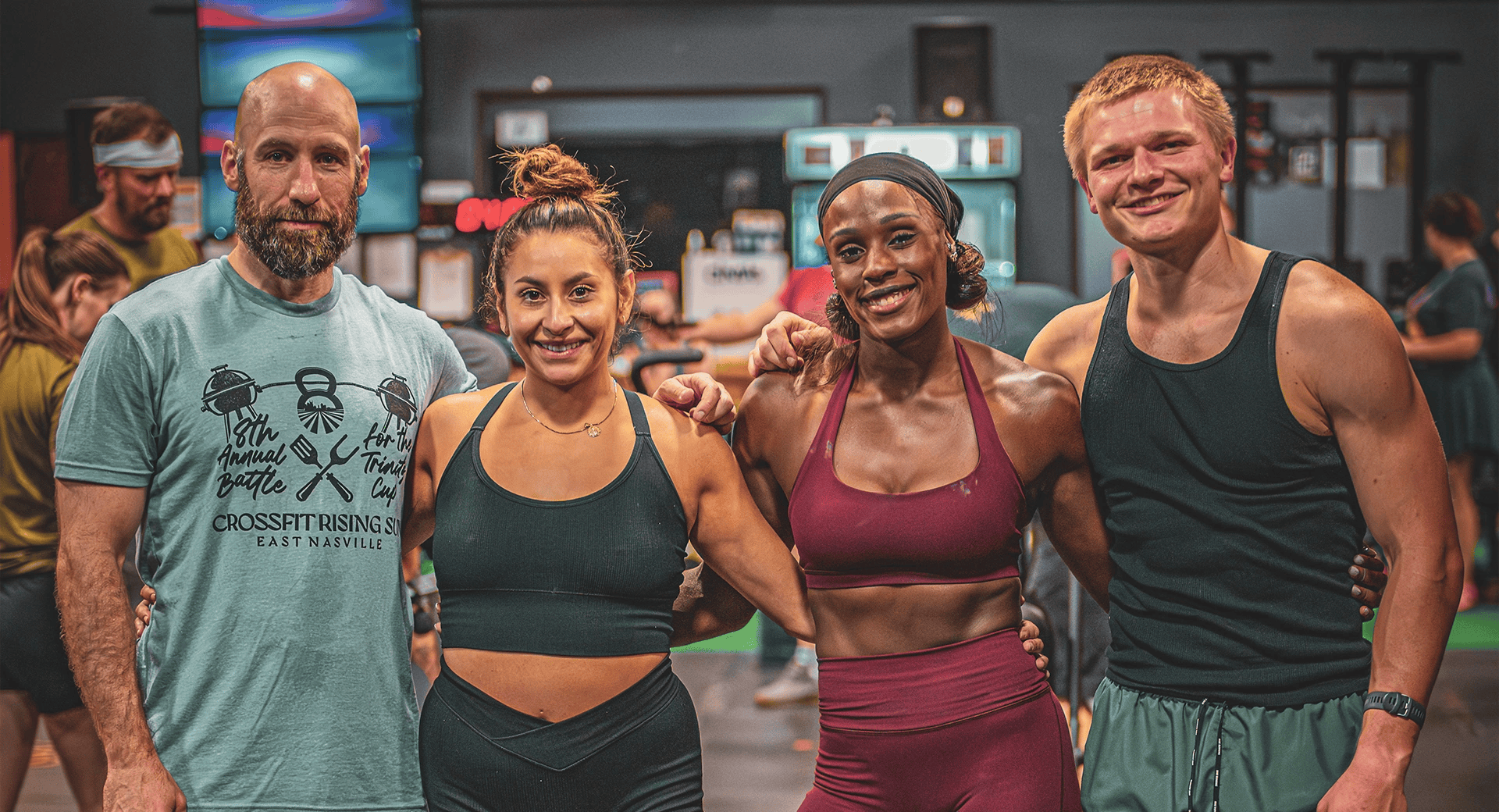people training together at Rising Sun Community Fitness