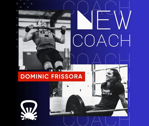 Dominic Frissora coach at Rising Sun Community Fitness